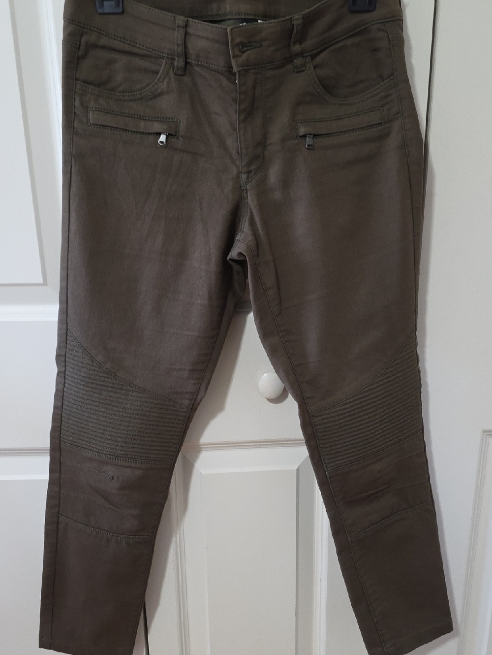 Women’s Stretch Moto Jeans - Militar Green